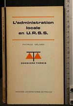 L' Administration Locale En Urss