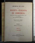 Archivio Ed Atti Della Società Italiana di Chirurgia 67°