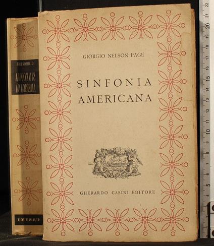 Sinfonia Americana - Sinfonia Americana di: Giorgio Nelson Pace - copertina