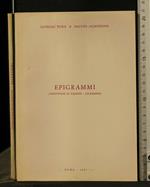 Epigrammi (Festivitate Et Facetiis - Cicerone)