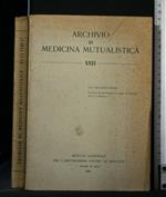 Archivio di Medicina Mutualistica Xxvi 1962