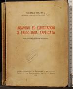 Lineamenti ed esercitazioni di psicologia applicata