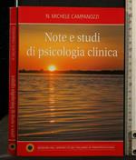 Note e Studi di Psicologia Clinica
