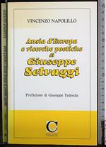 Ansia d'Europa e ricerche poetiche di Giuseppe Selvaggi