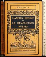 L' ancien regime et la revolution russes