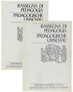 Rassegna Di Pedagogia. - Pädagogische Umshau. Anno Xl - N. 1-2-3-4. Gennaio-Dicembre 1982