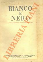 Bianco e nero, rassegna mensile di studi cinematografici n.6