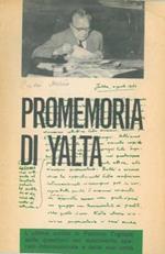 Promemoria di Yalta