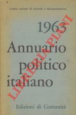 Annuario politico italiano. 1963