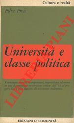 Università e classe politica