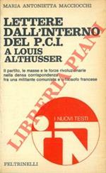 Lettere dall'interno del PCI a Louis Althusser