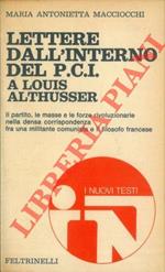 Lettere dall'interno del PCI a Louis Althusser