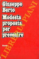 Modesta proposta per prevenire