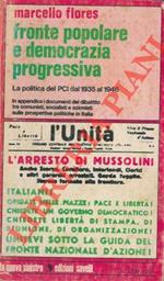 Fronte popolare e democrazia progressiva. La politica del PCI dal 1935 al 1946