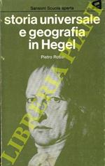 Storia universale e geografia in Hegel