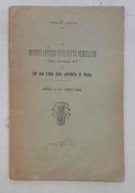 Di Antonio Lapacco architetto vercellese del secolo XV e del suo libro sulle antichità di Roma. Lettera al Cav. Camillo Leone