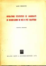 Operatori Statistici su Aggregati di Osservazioni di Due O Più Caratteri