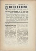 Bollettino Della Scuola Sindacale Fiorentina (fondata Nel 1927 - Anno V) 
