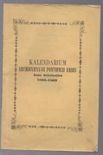 Kalendarium Archigynasii Pontificii Urbis Anno Scholastico 1868-1869 