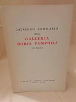 Catalogo Sommario Della Galleria Doria Pamphilj 