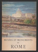 Meusees Et Monuments De Rome 