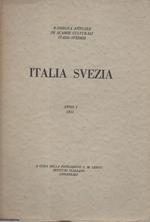 Italia Svezia-rassegna Annuale di Scambi Culturali Italo-svedesi-anno I 