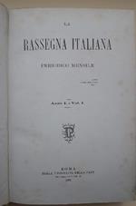 La Rassegna Italiana-periodico Mensile-anno I-vol. I