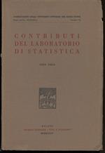 Contributi Del Laboratorio di Statistica