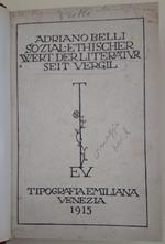 Sozial-ethischer Wert Der Literatur Seit Vergil