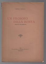 Un Filosofo Della Bontà (felice Ravaisson) 