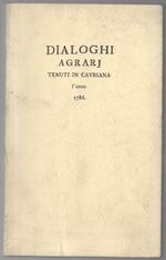 Dialoghi Agrari Tenuti in Cavriana L'anno 1786