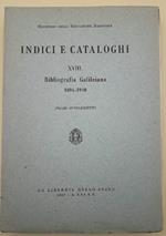 Bibliografia Galileiana 1896-1940- Xviii -i Supplemento