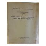 Indice Generale Degli Incunaboli Delle Biblioteche D'italia-vol V- 