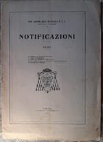 Notificazioni Xxxiv