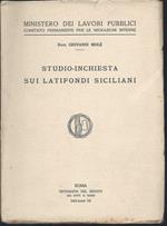 Studio-inchiesta Sui Latifondi Siciliani 