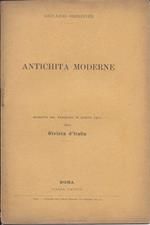 Antichita Moderne 