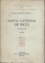 Santa Caterina De Ricci - Epistolario Ii 1555-1563