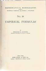 Empirical Formulas 