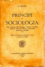 Principi di Sociologia
