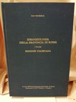 Idrogeologia Della Provincia di Roma I Vol. Regione Tolfetana