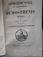 Demosthenis Opera Recensuit Graece Et Latine Cum Indicibus 