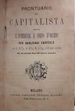 Prontuario Del Capitalista/ Vocabolario Italiano Ortografico -2 Voll. Unico Tomo-