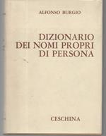 Dizionario Dei Nomi Propri di Persona