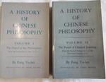 A History Of Chinese Philosophy-2 Voll. 