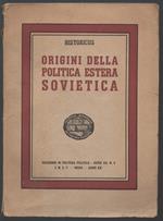 Origini Della Politica Estera Sovietica