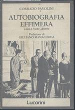 Autobiografia Effimera