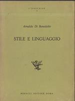 Stile e Linguaggio. Saggi di Analisi Letteraria 