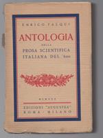 Antologia Della Prosa Scientifica Italiana Del '600 