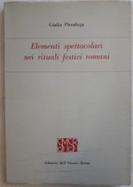 Elementi Spettacolari Nei Rituali Festivi Romani