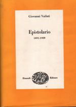 Epistolario 1891-1909 